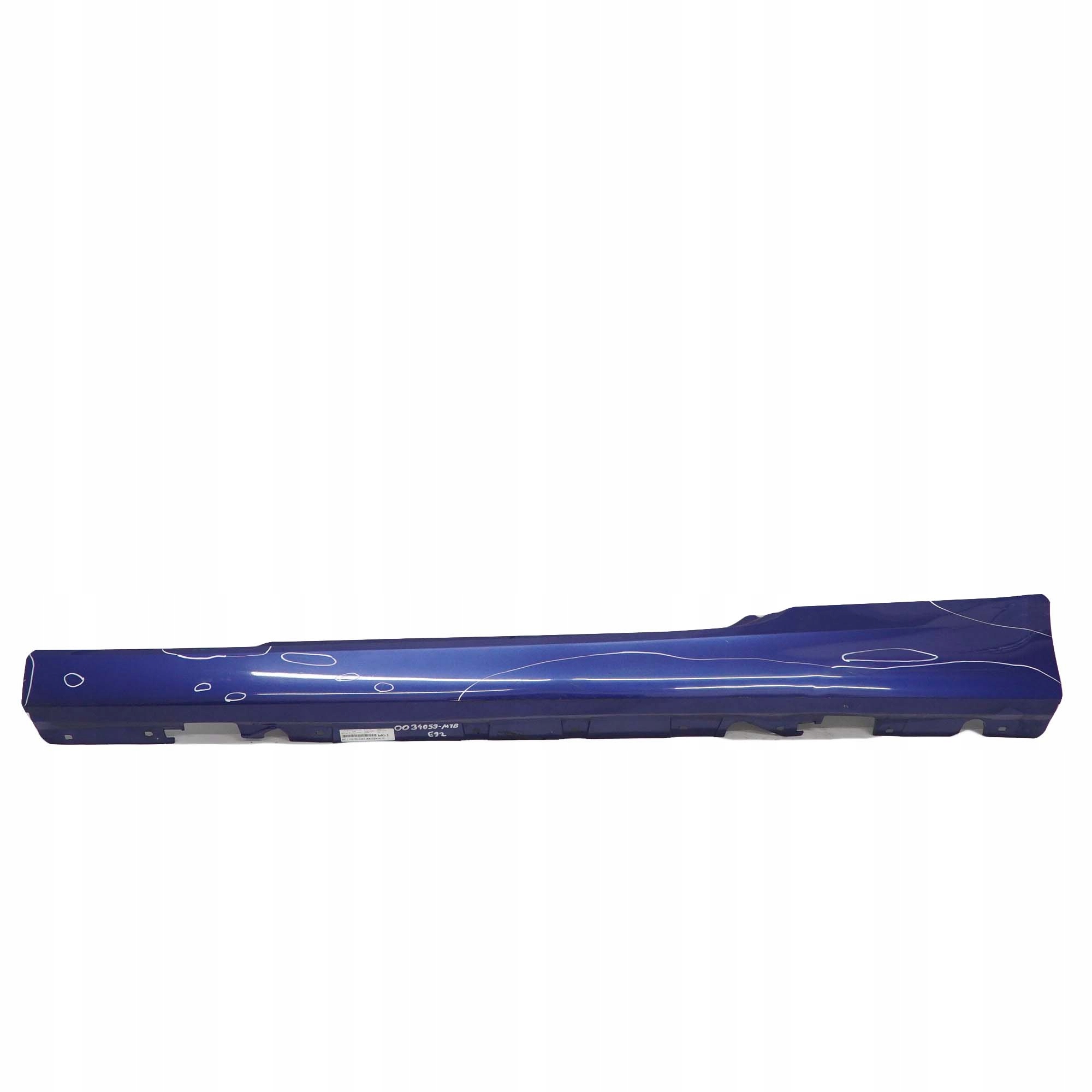 BMW 3 Series 1 E92 E93 Sill Strip Side Skirt Left N/S Montegoblau Blue - A51