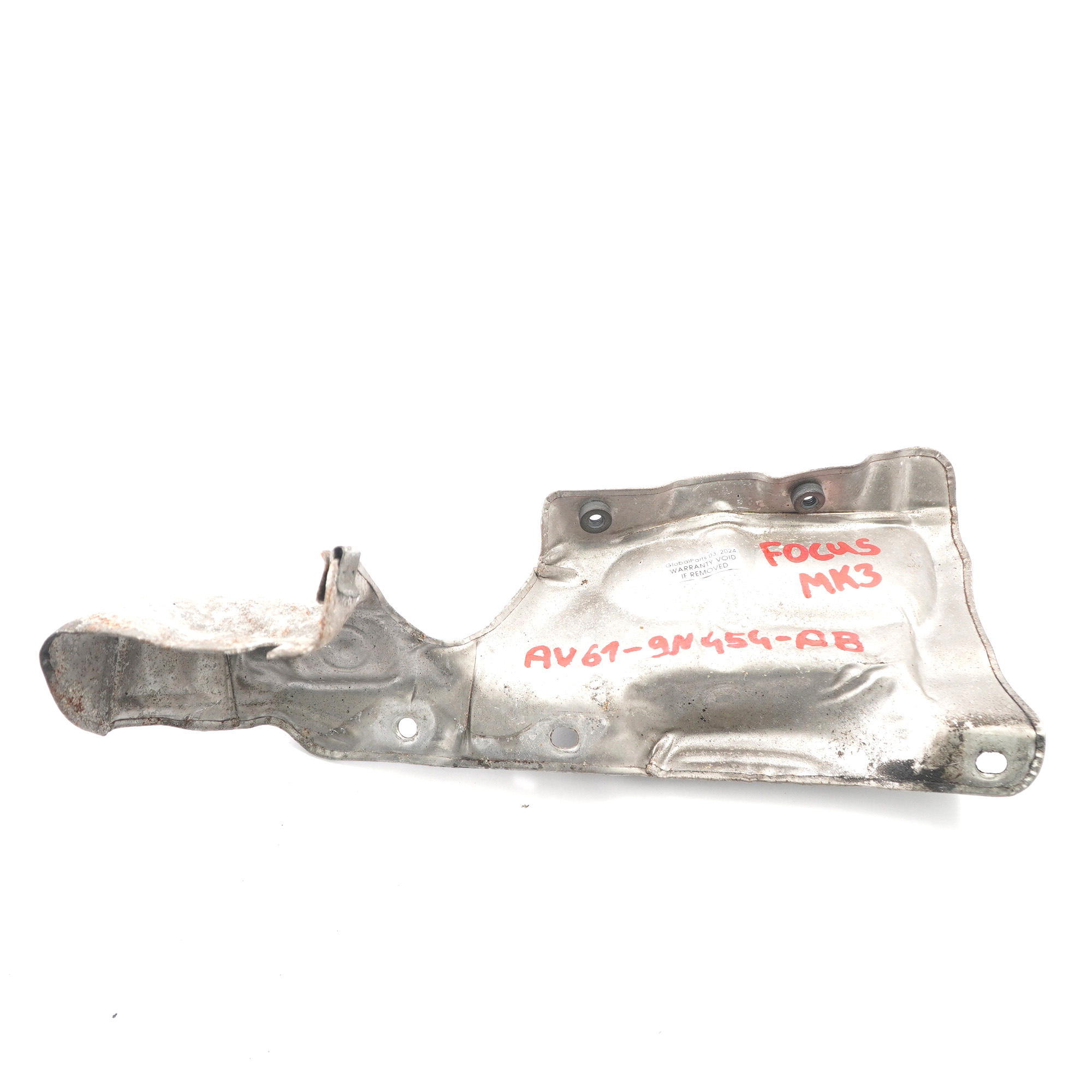 Ford Focus MK3 1.6 TDCi Auspuff Turbolader Hitzeschild AV61-9N454-AB