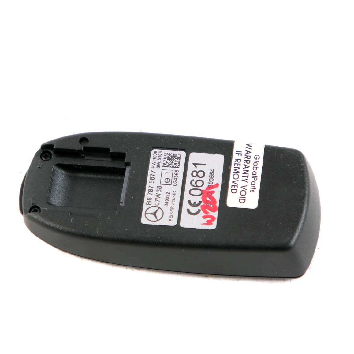 Mercedes W204 Bluetooth-Freisprecheinrichtung Handy-Adapter B6 787 5877