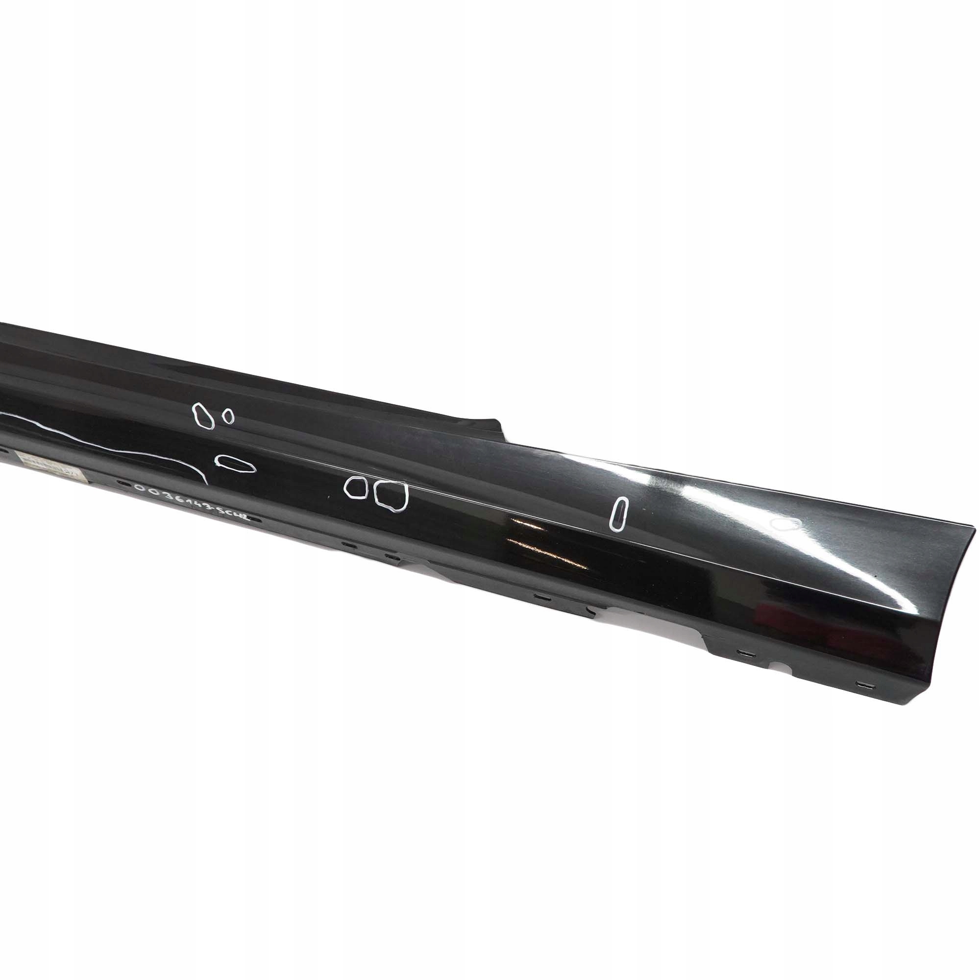 BMW 1 E81 E82 E88 2 Sill Strip Side Skirt Left N/S Schwarz 2 Black - 668