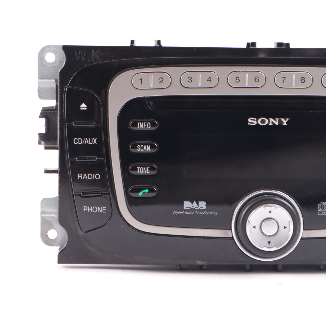 Radio-CD-Spieler Ford Mondeo MK4 Galaxy MK3 Sony DAB Radio Stereo BS7T18C939FB