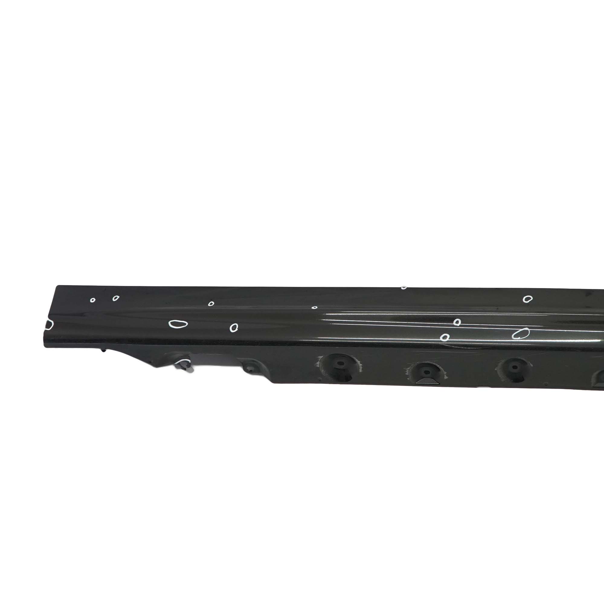 BMW 3 E46 Saloon Touring Right O/S Side Sill Skirt Panel Black Sapphire - 475