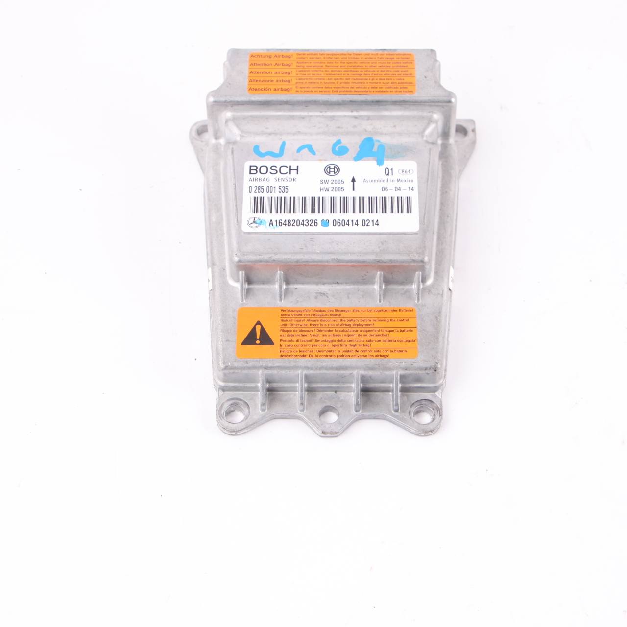 Mercedes MLW164 Luft Modul Steuergerät ECU Sensor A1648204326