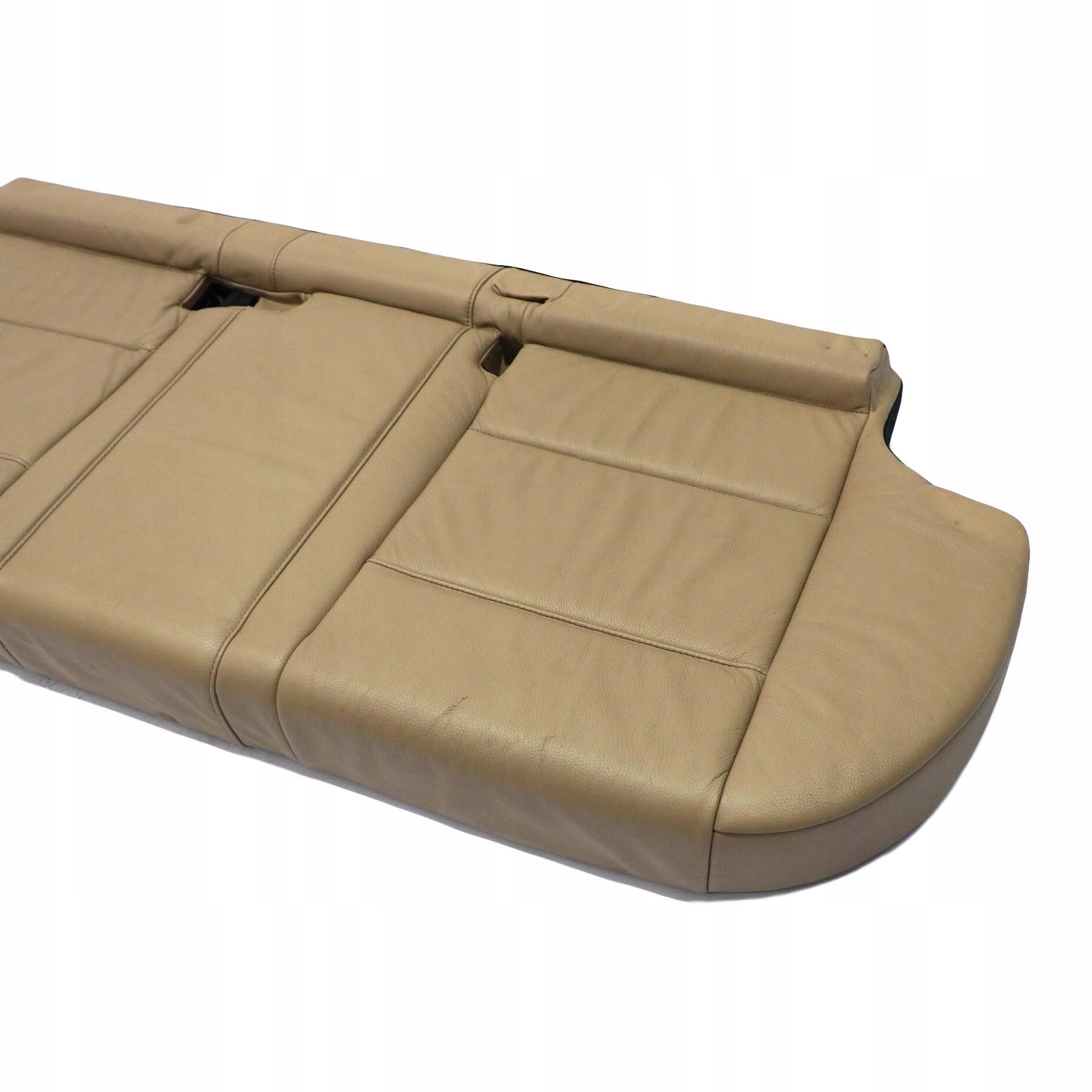 BMW X5 Reihe E53 1 Lederausstattung Rücksitz Sofa Couch Bank Hellbeige