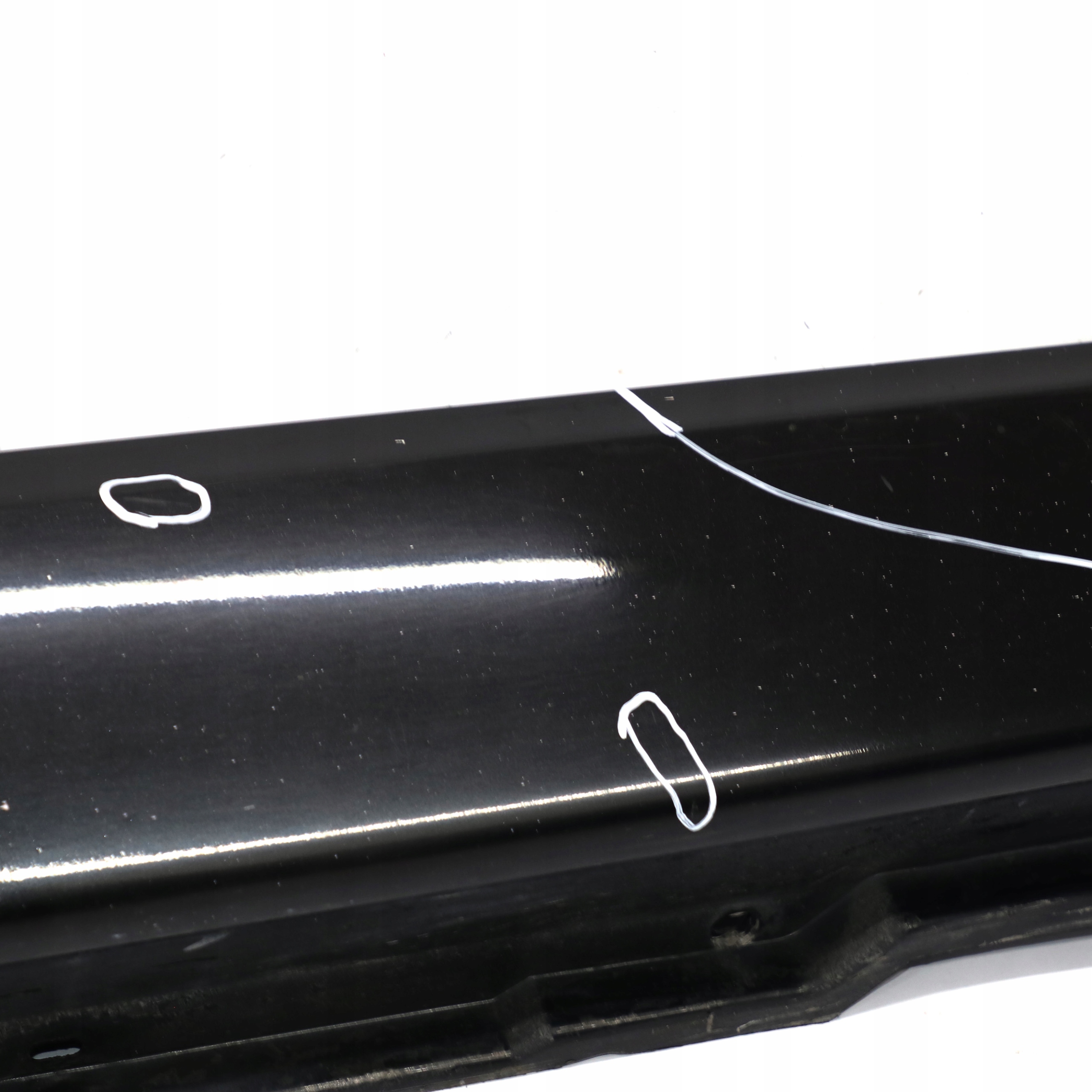 BMW 7 Series E66 Long Door Sill Cover Skirt Left N/S Black Sapphire - 475