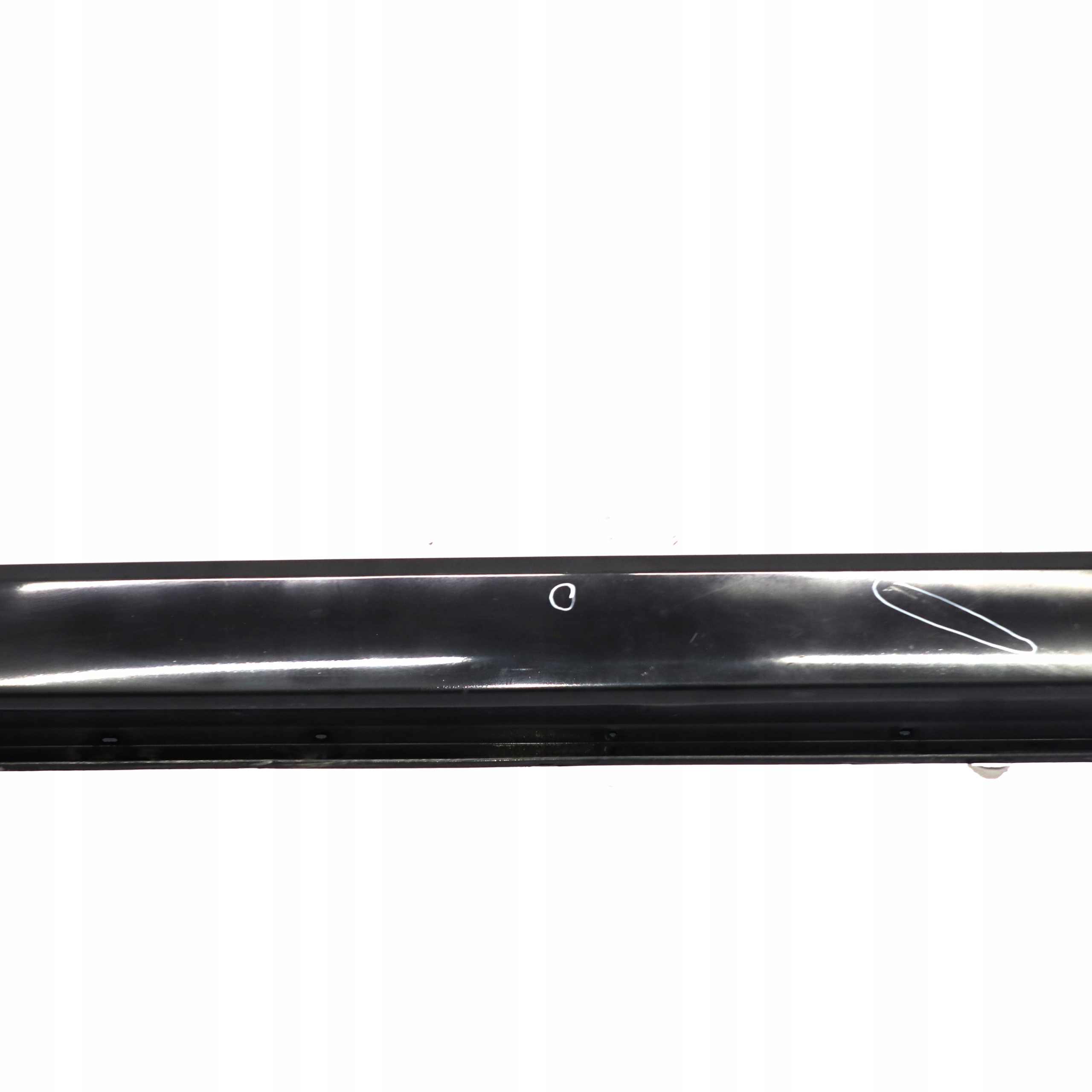 BMW 7 Series E66 Long Door Sill Cover Skirt Right O/S Black Sapphire - 475