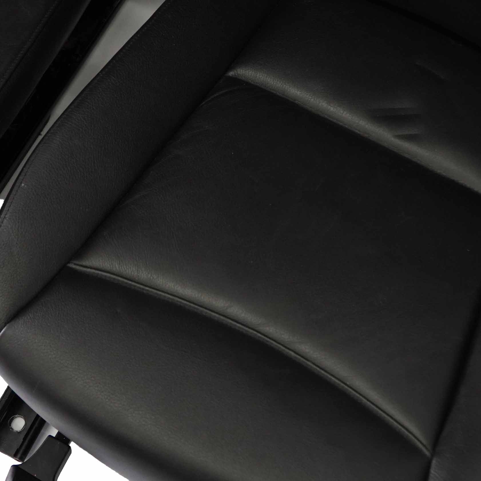 BMW E90 Limousine Schwarz Leder Innensitze Sitze Sitz OHNE Türverkleidung