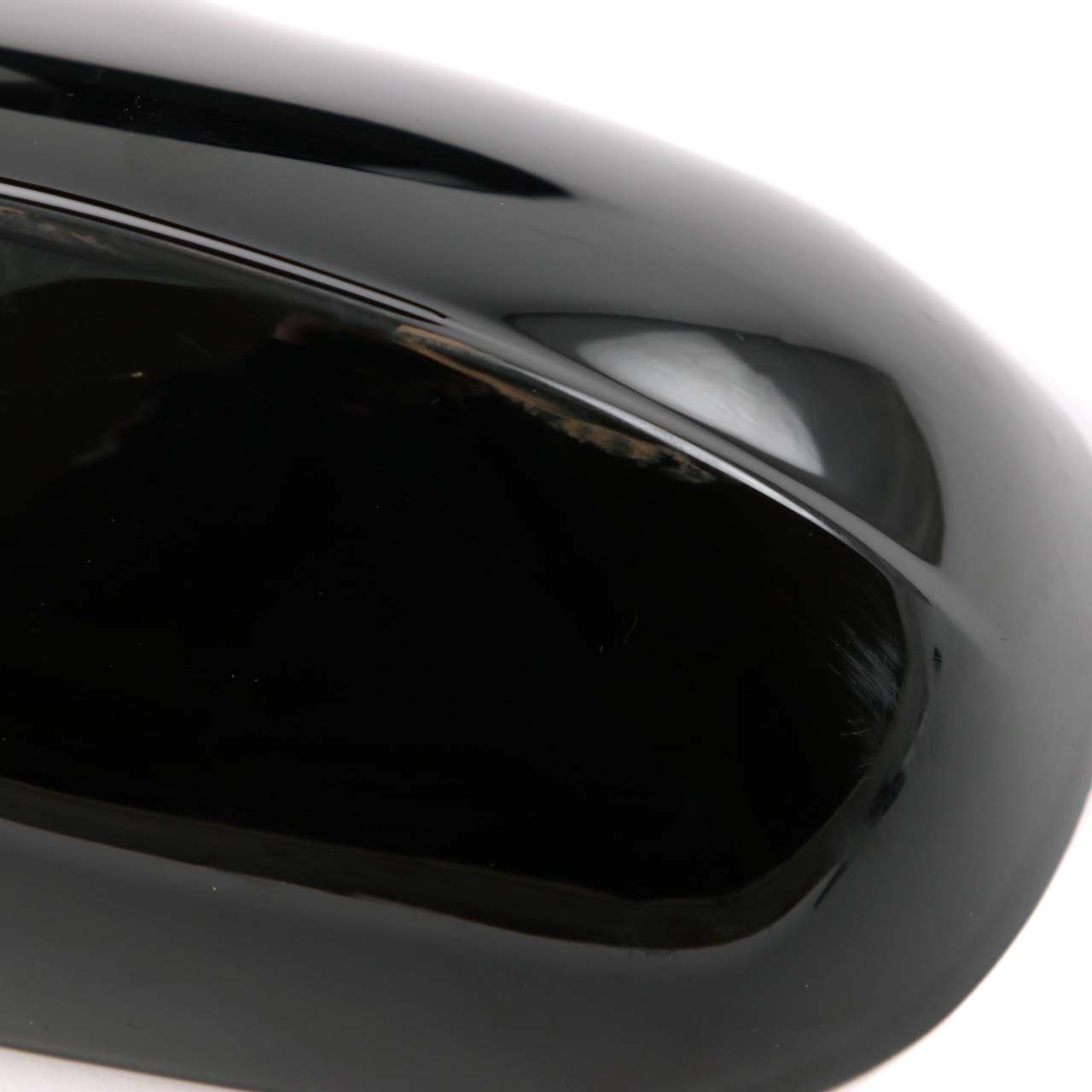 BMW 3 Series E90 LCI Left Right Cover Cap N/O/S Casing Wing Mirror Black Set