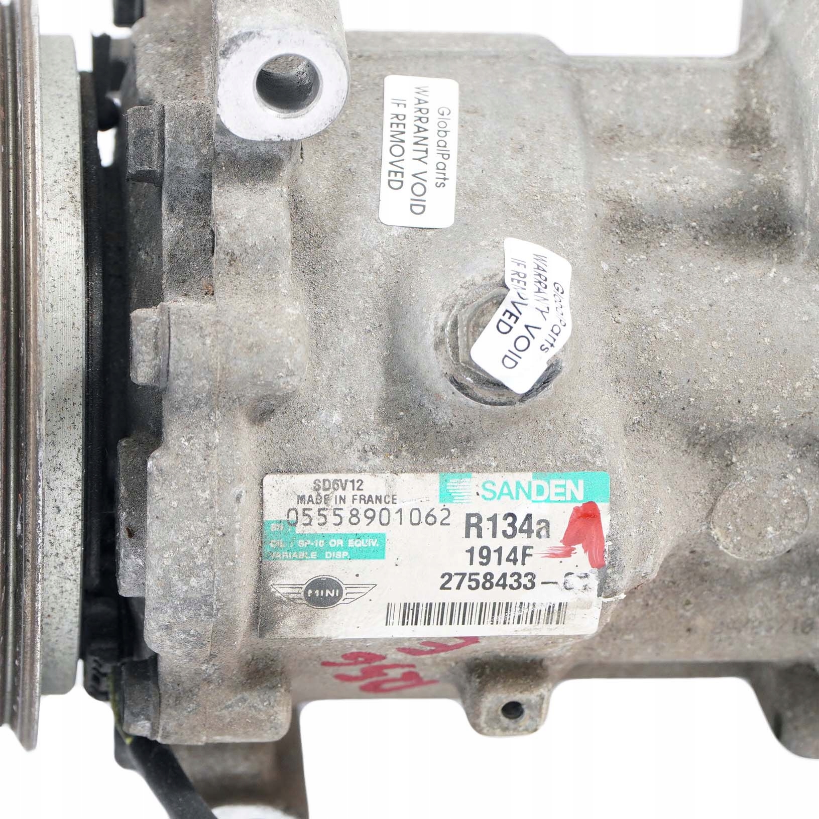 BMW Mini Cooper R55 R56 R57 R60 Air Con Conditioning Pump Compressor 2758433