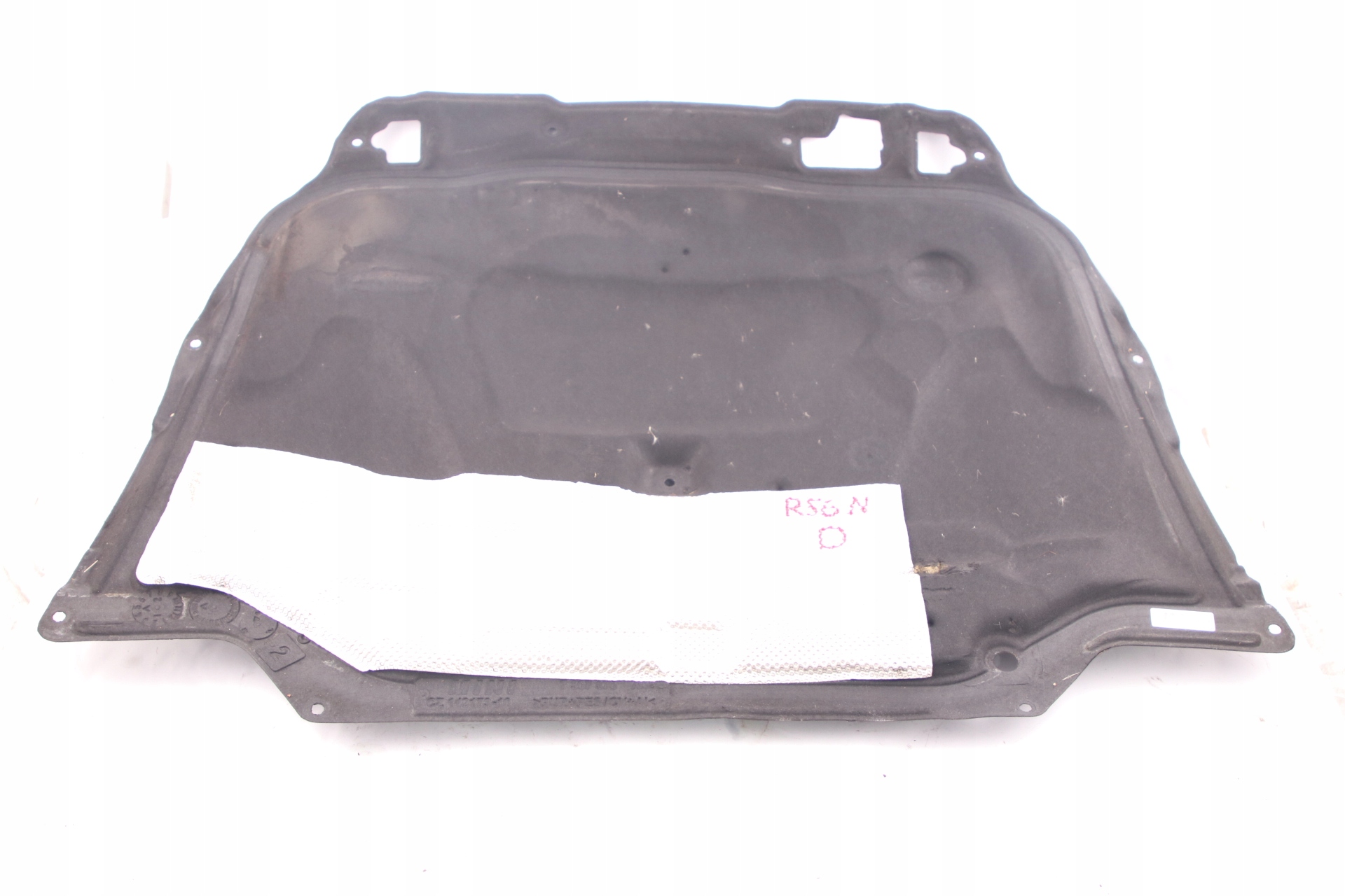 BMW Mini Cooper One D R55 R56 LCI Engine Compartment Lid Heat Insulation 7307578