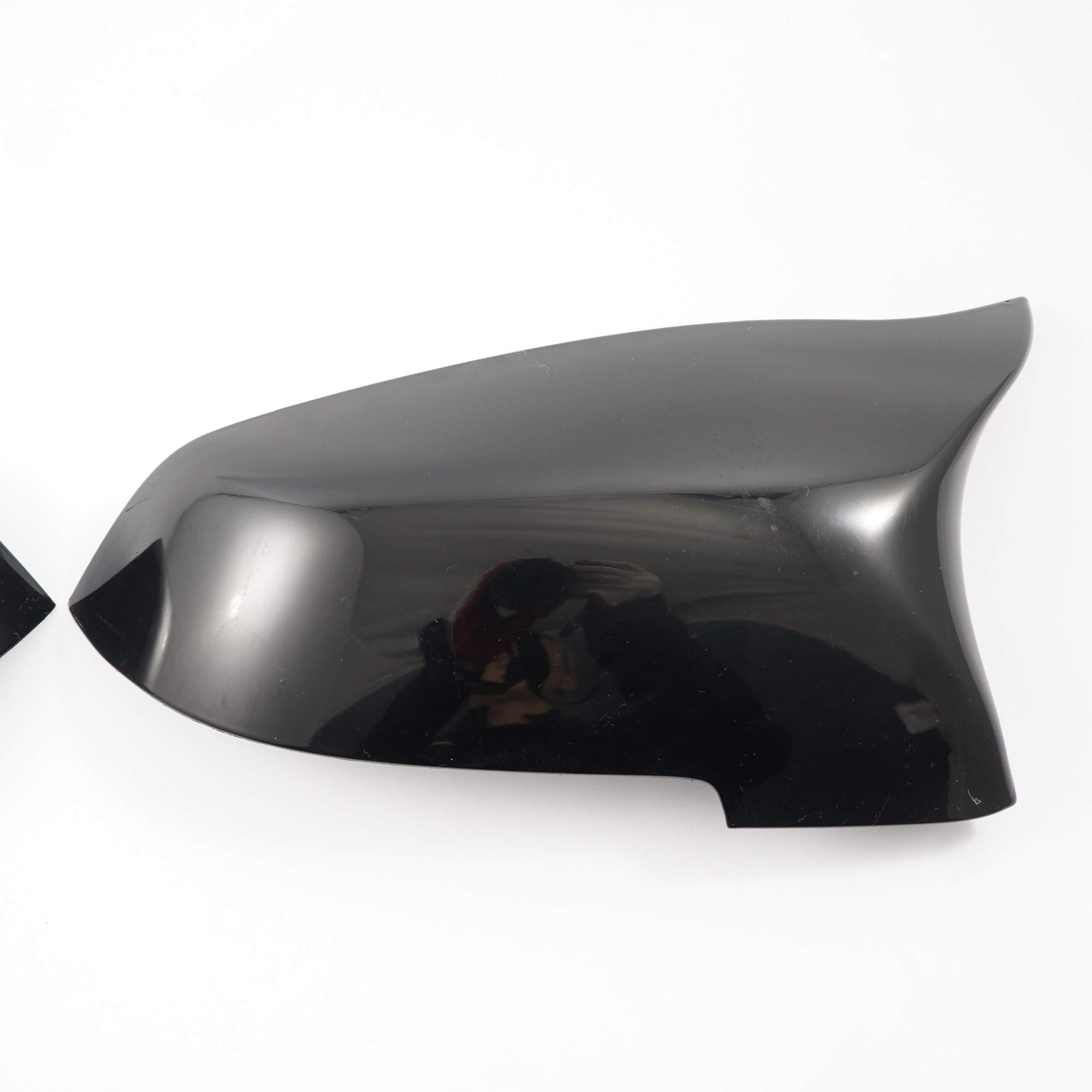 Wing Mirror Cover BMW F10 F11 Left Right N/O/S Cap Casing Housing Black Set