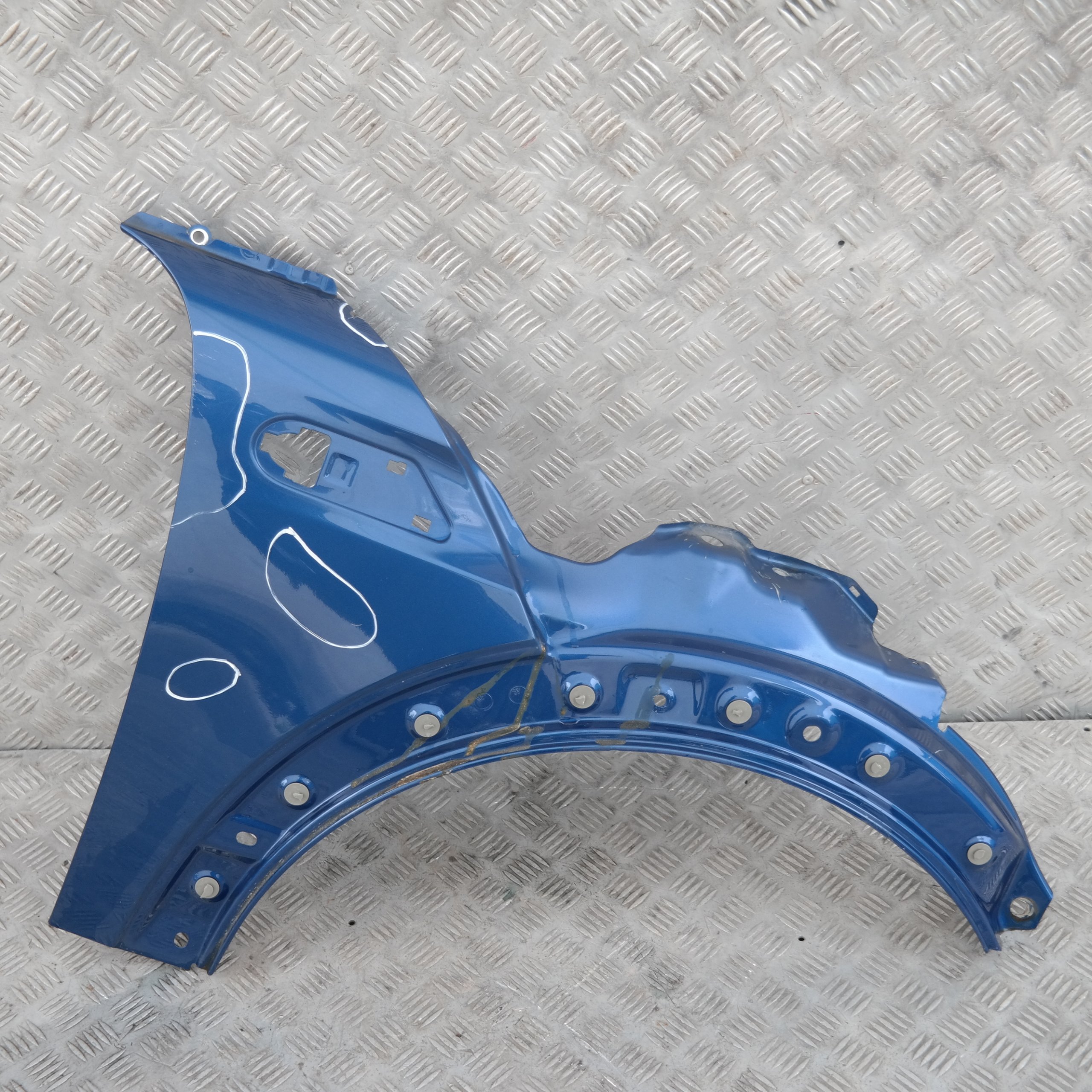 BMW MINI Cooper 7 R55 R56 R5S Side Panel Front Right Wing O/S Lightning Blue