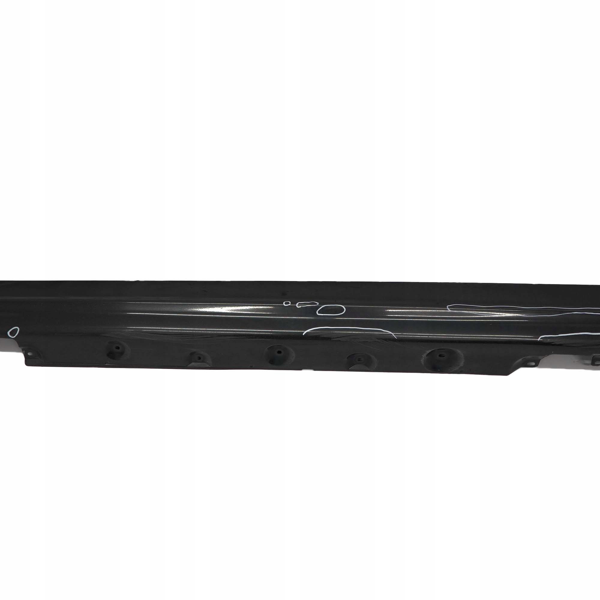 BMW 3 Series E46 Left N/S Side Sill Skirt Kick Panel Black Sapphire - 475