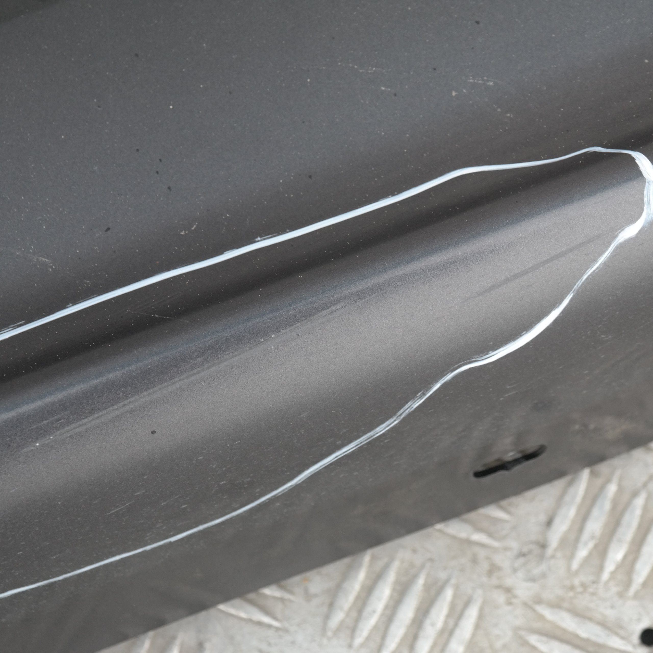 BMW 1 SERIES 20 E87 Schwellerleiste lackiert links Sparkling Graphite Metallic