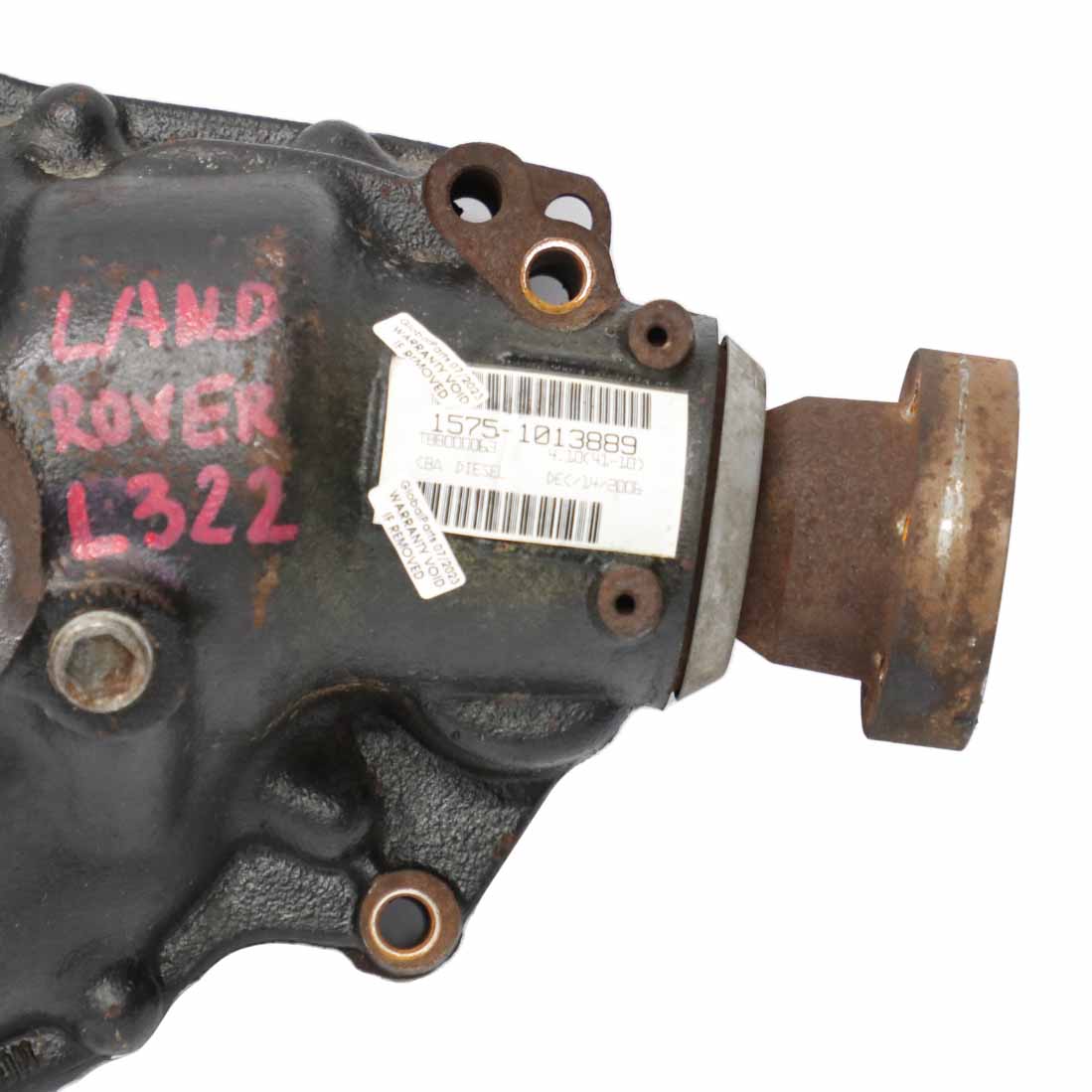 Land Rover L322 Vorne Differential Diff 4.10 Übersetzung 1575-1013889 GARANTIE