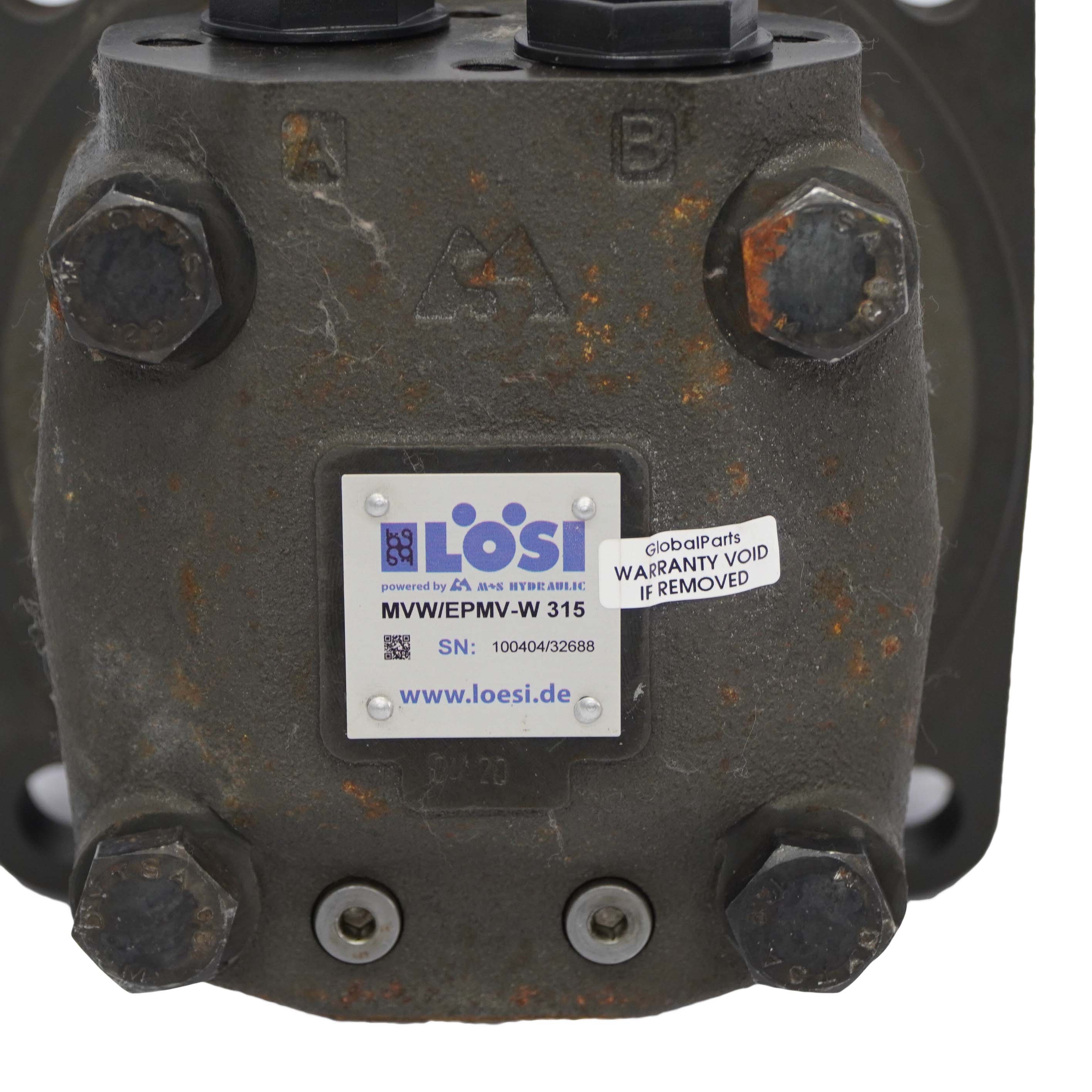 M+S Hydraulic Gerotor Motor MV315 50mm Welle MVW/EPMV-W 315 Lösi