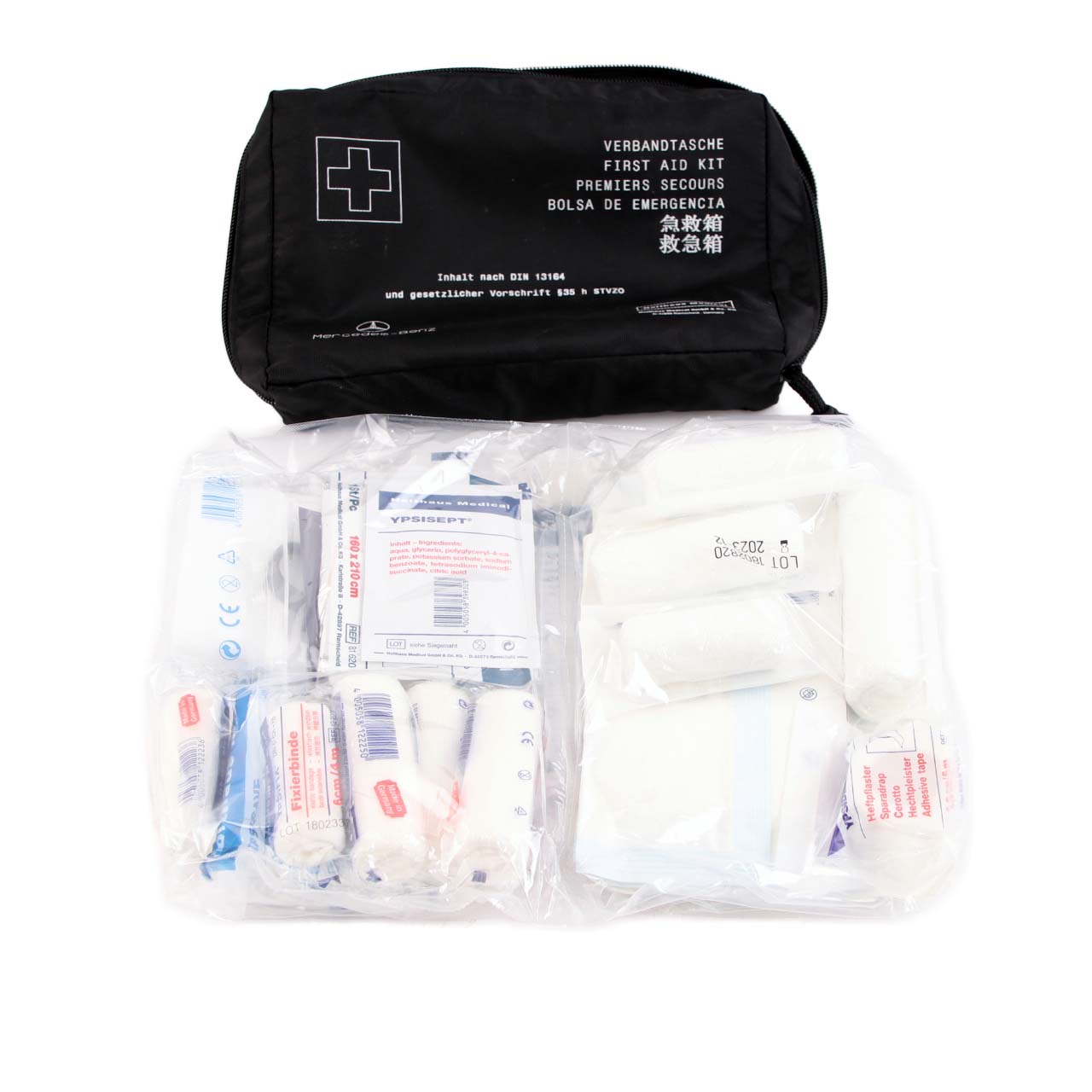 Mercedes First Aid Emergency Medical Kit Pouch Box Storage Case