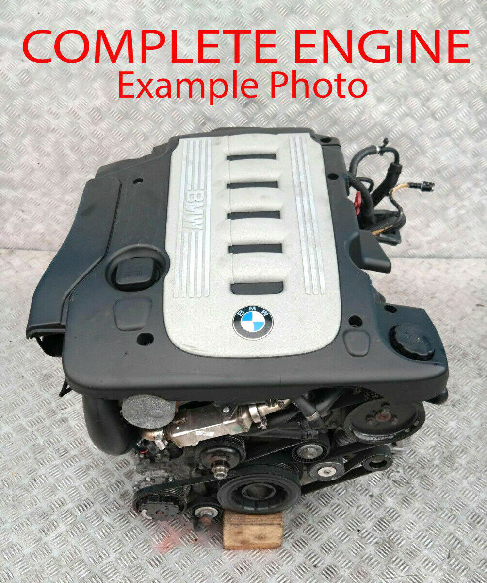 BMW 7 Series E65 Bare Engine 730d M57N2 306D3 231HP with 74k miles, WARRANTY