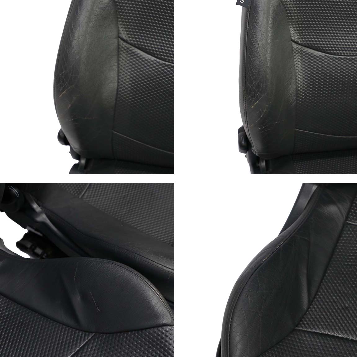 Mini Cooper One R50 R53 Leder Profil Panther Black Schwarz Innensitze Sitze Sitz