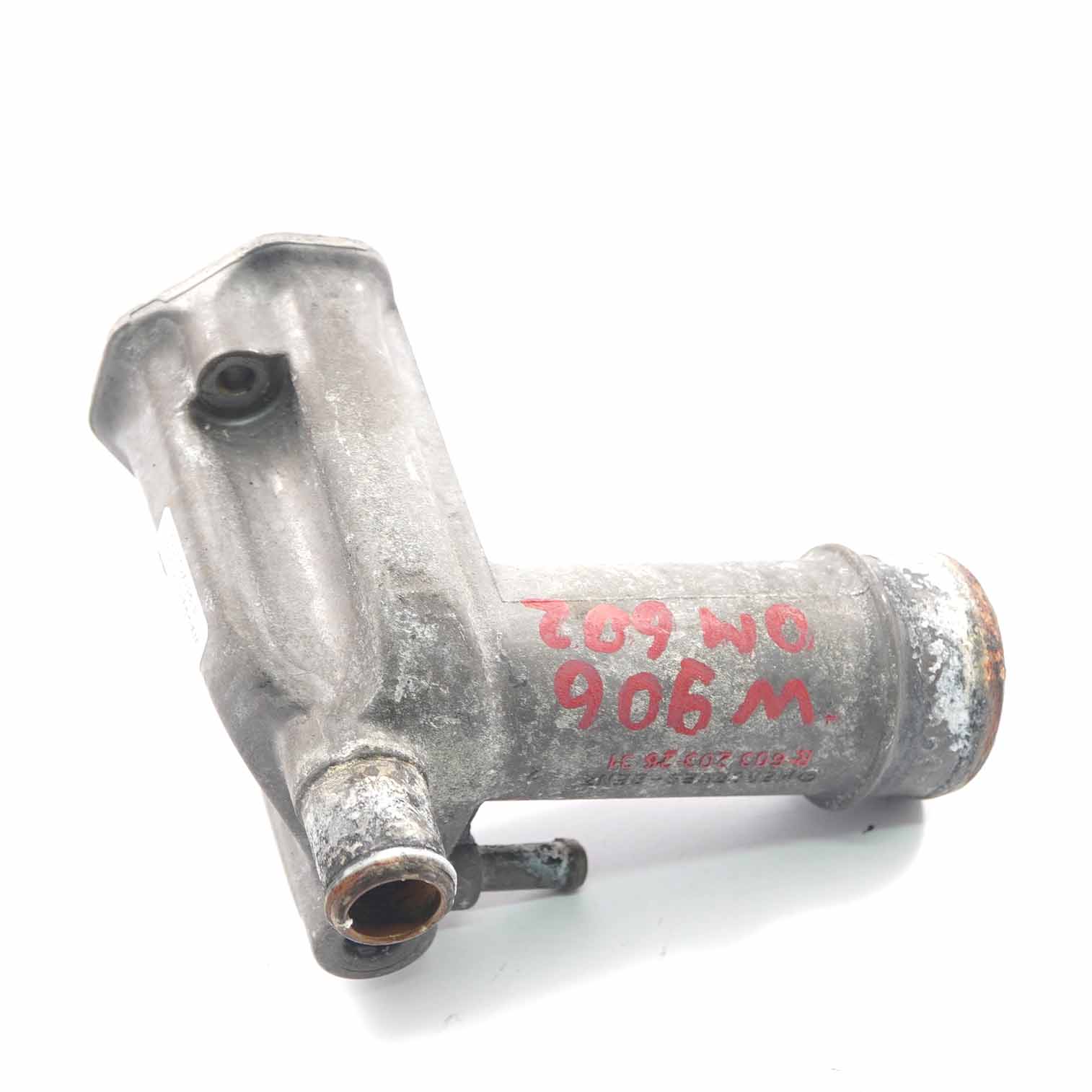 Mercedes W906 OM602 Motor Kühlmittel Flansch Verbinder Schlauch R6032032631