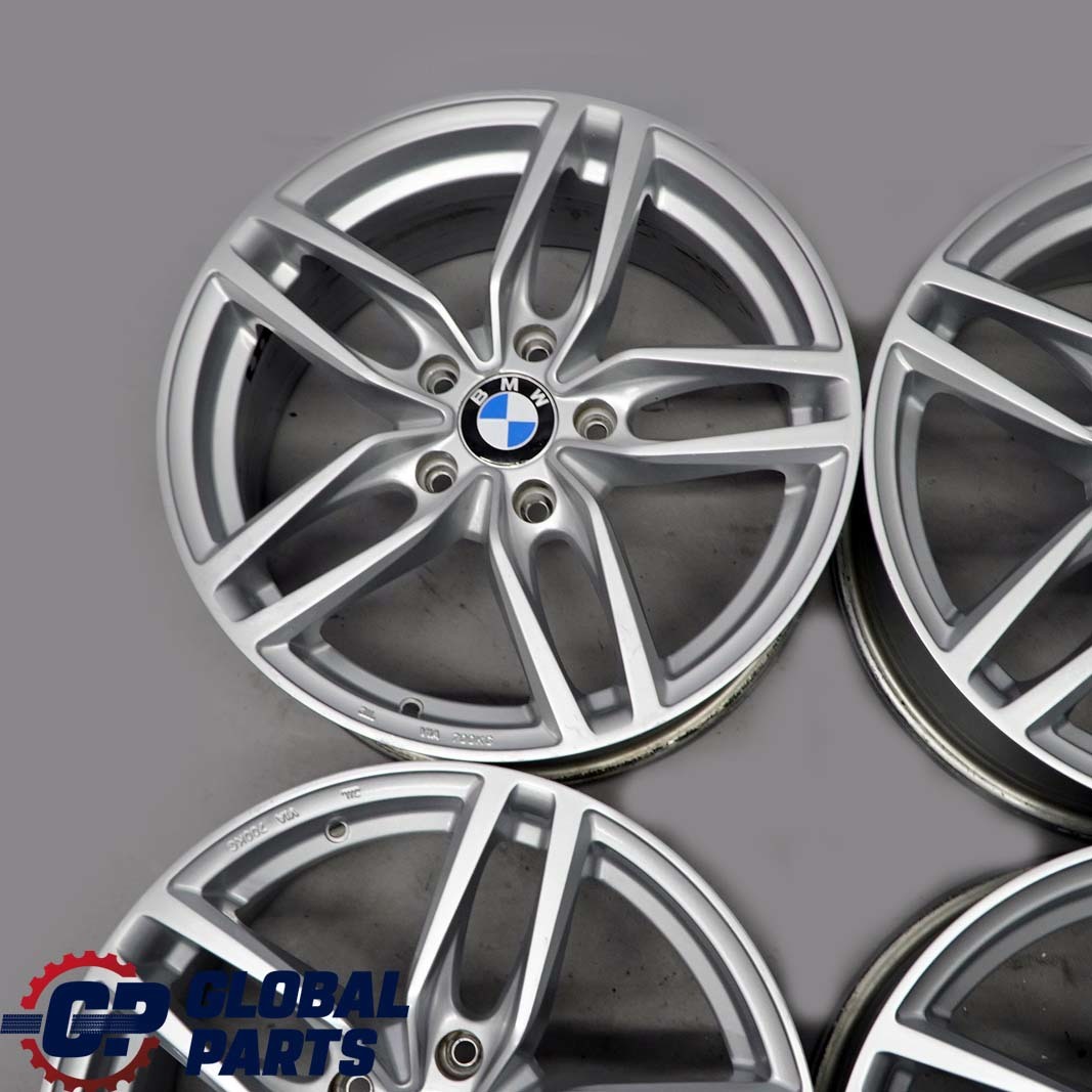 BMW Silber Komplett Set 4x Alu Felge Felgen Alufelge 17" 7,5J VIA