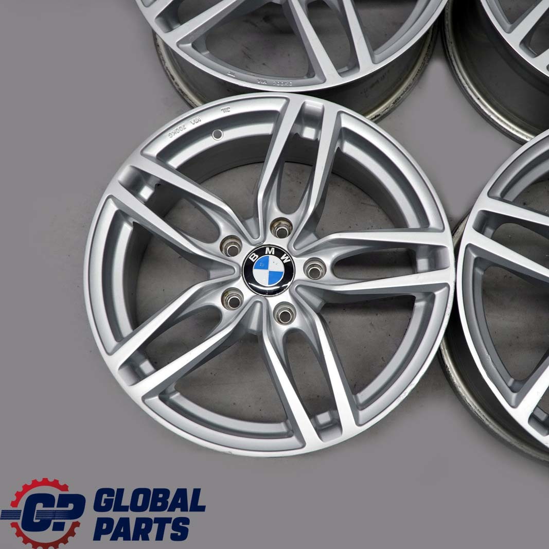 BMW Silber Komplett Set 4x Alu Felge Felgen Alufelge 17" 7,5J VIA