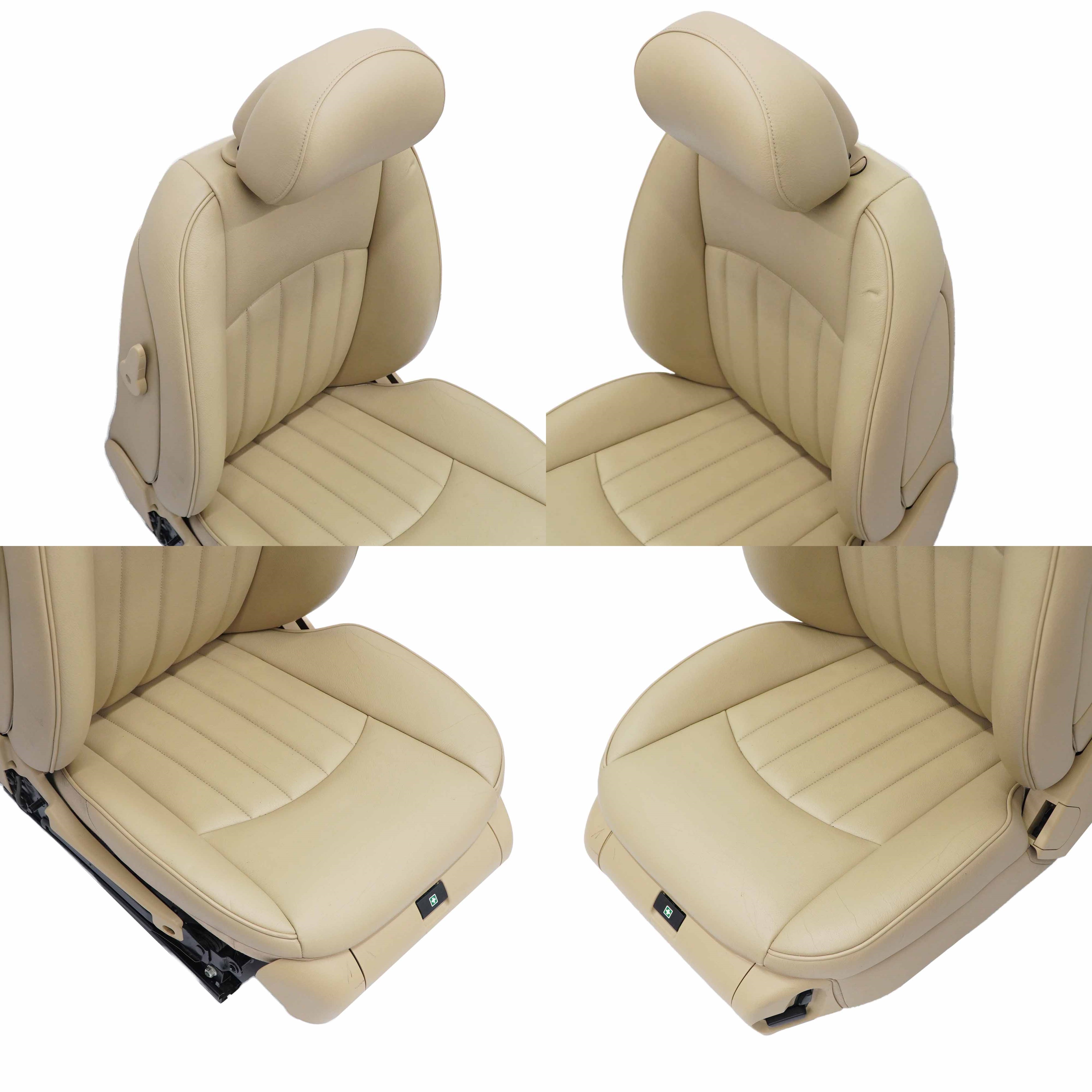 Sitze Mercedes W219 Coupe Limousine Leder Heizung Bucksin Braun Vorne Hinten