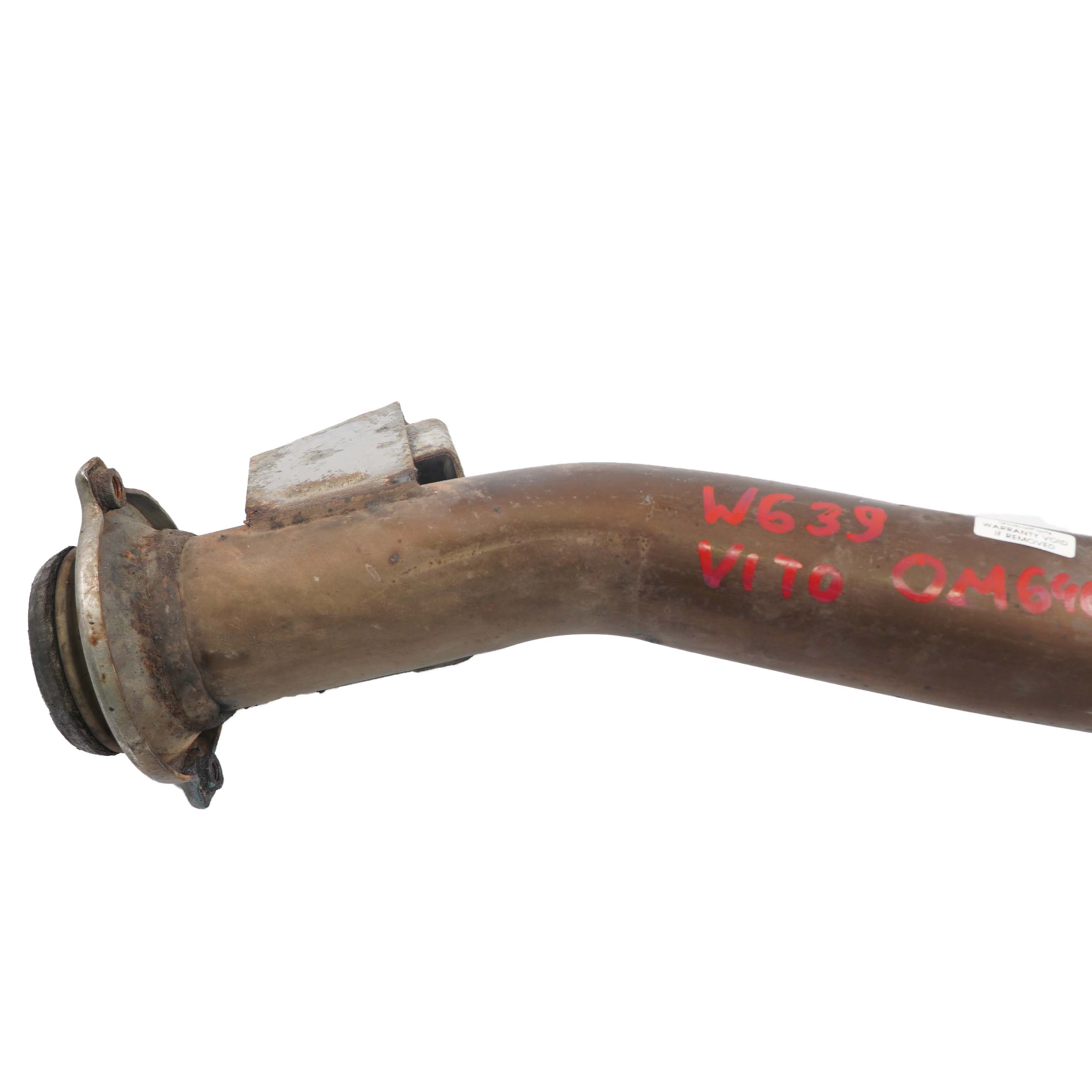 Mercedes Vito W639 OM646 Turbo Decat Catless Downpipe DPF Löschen Rohr